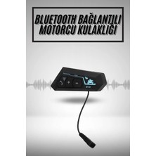 TeknoKapsül Yeni Nesil Konuşma Özellikli Intercom Kask Kulaklığı 5.0 Bluetooth