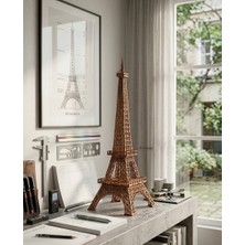 Dev Boy Eyfel Kulesi 3D Ahşap Yapboz Puzzle - 65 cm Özel Kutu Tasarımlı