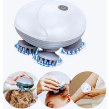 Elektrikli Kafa Masaj Aleti Şarjlı Scalp Massager Saç Derisi Rahatlatıcı Masaj Cihazı Ev Tipi