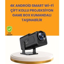 TeknoKapsül HCS350PRO 1080P Full Hd Taşınabilir Android Projektör
