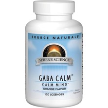 Source Naturals, Ga.ba Calm, Orange, 120 Lozenges. Usa Menşei.46.