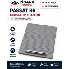 Vw Passat B6 Bardaklık Sürgüsü Siyah | Orta Konsol Kapak Mekanizması Uyumlu Parça
