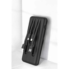 TeknoKapsül Hızlı Şarj Dijital Göstergeli Powerbankli Çoklu Şarj Özelliği