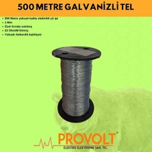 Provolt Elektrikli Çit Sistemi 500 Metre Galvanizli Tel