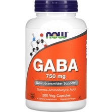 Now Sports Ga.ba  750 Mg  200 Veg Capsul. Usa.50.