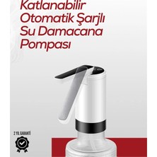 TeknoKapsül Akıllı Şarjlı Daana Pompası Tek Tuşla Su Dolum