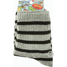 LTG Nova Çizgili Kolej Çorap 8*28