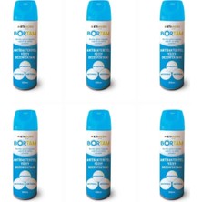 AQUABOR Bortam Dezenfektan 6 Adet Virüs Bakteri ve Mantara Karşı Etkili Aerosol
