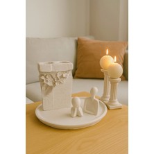 Sisay Home Anne Sevgi Yazıtı ve Anne-Çocuk Figürlü Set- Anneler Günü
