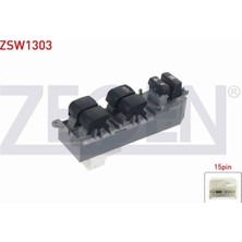 Otoco Toyota Corolla - Aurıs - Yarıs - Rav 4 05-12 Kapı Kilit ve Cam Açma Anahtarı Grup 15 Pin 82480-06100