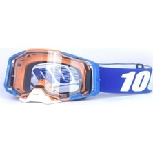 %100 Armega T22 Mavi Goggle