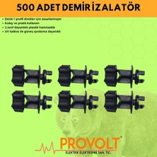 Provolt Elektrikli Çit Sistemi Demir Izalatör 500 Adet