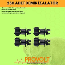 Provolt Elektrikli Çit Sistemi Demir Izalatör 250 Adet