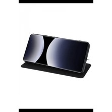 Pileli Store Newface Xiaomi Redmi Note 14 Pro 5g Kılıf Flip Cover - Taba