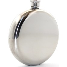 TeknoKapsül Paslanmaz Çelik Yuvarlak 8 Oz Tekli Matara ALK2677