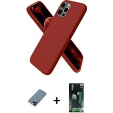 DS LLC Ieg™ iPhone 12 Pro Kılıf Kozmos Yansıma Özel Seri - Şeffaf 360 Full Body Arka Koruyucu + Mavi