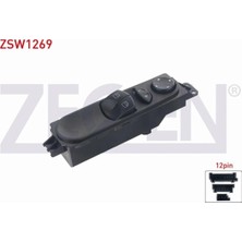 Otoco Volkswagen Crafter 2006-2016 Ayna Ayar ve Cam Açma Anahtarı Çiftli 12 Pin A906545213|2E0959877J