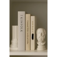 Sisay Home Kitap Tutucu ve Sokrates Büst Seti