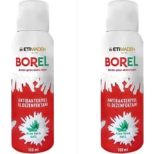 Eti Maden Borel El Dezenfektanı 100 ml Sprey Form 2 Adet.
