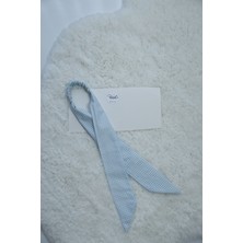YamanCo Store Ekose Desen Kulaklı Bağlamalı Lastikli Bandana