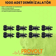 Provolt Elektrikli Çit Sistemi Demir Izalatör 1000 Adet