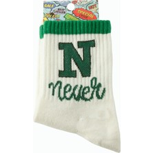 LTG Nova Never Yazılı Kolej Çorap 8*28