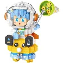 Bilfold LZ-8827 Loz Astronot Mavi 390 Parça Block Oyuncak