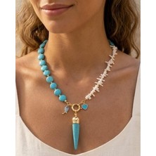 Urban Bold Ege Esintisi Assos Doğal Taş Kolye