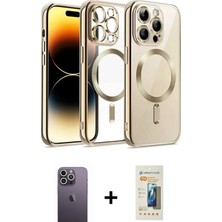 DS LLC Ieg™ iPhone 12 Pro Kılıf Nova Işık Özel Seri - Siyah 6d Mat Seramik Hayalet Nano Ekran Koruyu