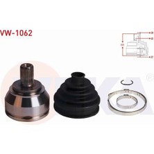 Otoco Volkswagen Amarok 2.0 Bıtdı M-T 28X27X65 Uzunluk 111 mm 2010- Aks Kafası Sol-Sağ Ön Dış 2H0407321A