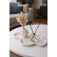 Sisay Home Dekoratif Vazo & Oda Kokusu Seti | Modern Orta Sehpa Salon Dekoru