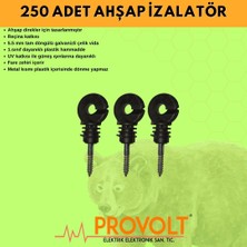Provolt Elektrikli Çit Sistemi Ahşap Izalatör 250 Adet