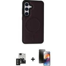 DS LLC Ieg™ Galaxy S24 Kılıf Zirve Işık Serisi - Siyah 3D Antistatik Mat Seramik Nano Ekran Koruyucu