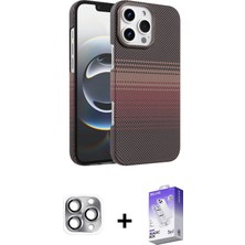 DS LLC Ieg™ iPhone 16 Pro Max Kılıf Doruk Serisi - Siyah Bilvis 5in1 3D Magic Cam Ekran Koruyucu + Gri