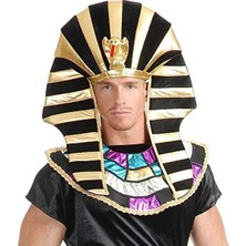 TeknoKapsül Mısırlı Tutankamon Şapkası Kobra Yılan Figürlü