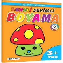 Alvera Renkli Sevimli Boyama -2 (3+Yaş)