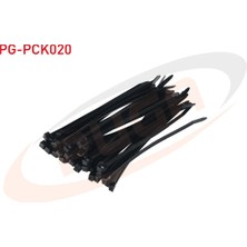 Otoco Plastik Kelepçe Siyah 4,8 x 200