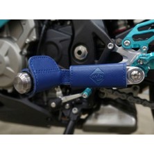 Mtndizlik MAK99 Motosiklet Vites Çorabı , Doğal Deri Ayakkabı Koruyucu , Vites Kılıfı