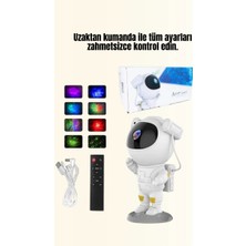 Epilons Ayarlanabilir Parlaklık Ve Zamanlayıcı Modlu Astronot Lamba
