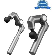 TeknoKapsül Uzun Saplı Masaj Sı Derin Doku Kas Masaj Aleti 6 Başlıklı Şarjlı Profesyonel 6 Kademe