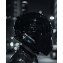 TeknoKapsül Bluetooth 5.3 Kask Içi Intercom Kulaklık 1000 M Mesafe 1000 Mah