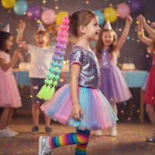 Alvera Bn Örgülü Lastikli At Kuyruğu / ACM15