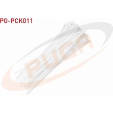 Otoco Plastik Kelepçe Beyaz 3,6 x 205
