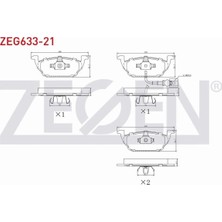 Otoco Golf Iv 1.4i 16V 1997-2005 Ön Fren Balatası Fişli 8Z0698151A