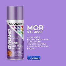 Hobi24 Kluger Dynamo Sprey Boya 400ML - Mor Ral 4005