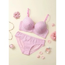 Doren Lacedream Pudra Dantel Sütyen & Külot Takımı