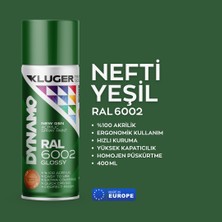 Hobi24 Kluger Dynamo Sprey Boya 400ML - Nefti Yeşil Ral 6002