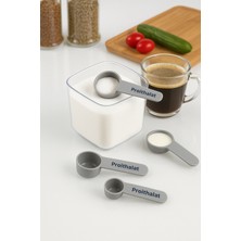 Ölçü Kaşığı Şeker Kahve Un Erzak Ölçü Kaşığı  3 Lü Ölçü Kaşığı