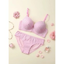 Doren Lacedream Pudra Dantel Sütyen & Külot Takımı