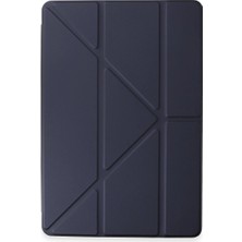 Alvera  Pad 6 Kılıf Kalemlikli Mars Tablet Kılıfı - Lacivert